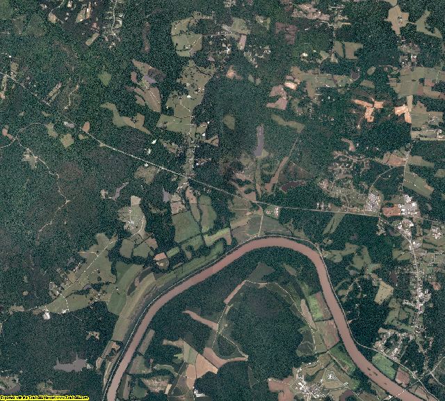 Goochland County, Virginia aerial photography