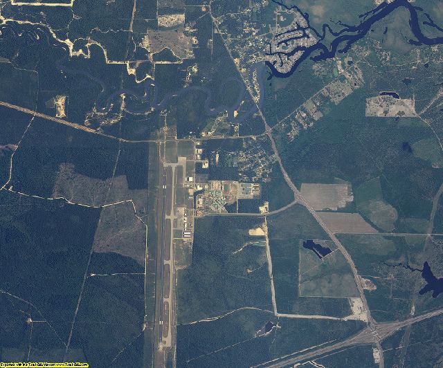 Hancock County, Mississippi aerial photography
