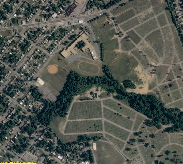 Henrico County, VA aerial photography detail