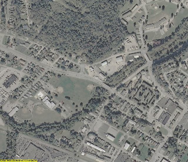 Kanawha County, WV aerial photography detail