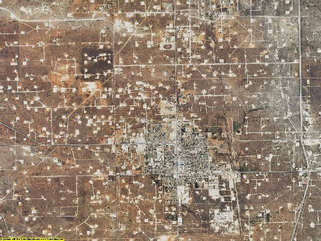 Lea County, New Mexico aerial photography