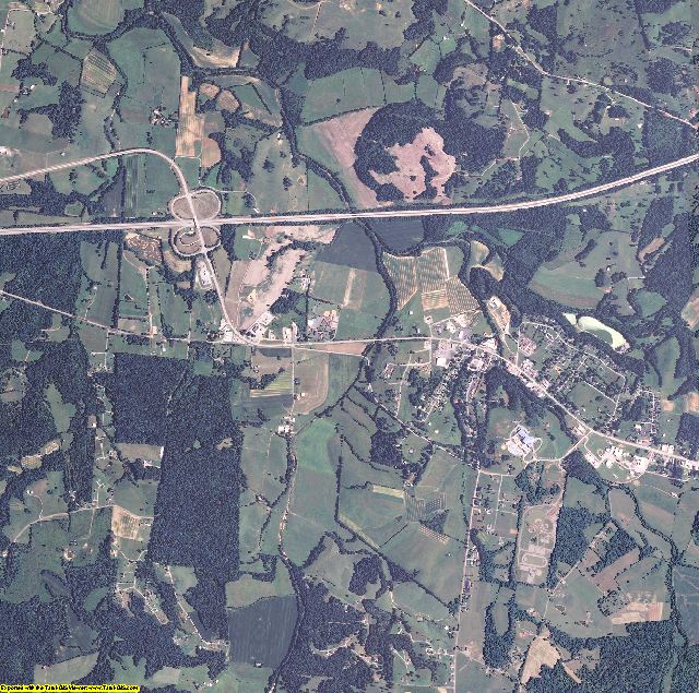 Metcalfe County, Kentucky aerial photography