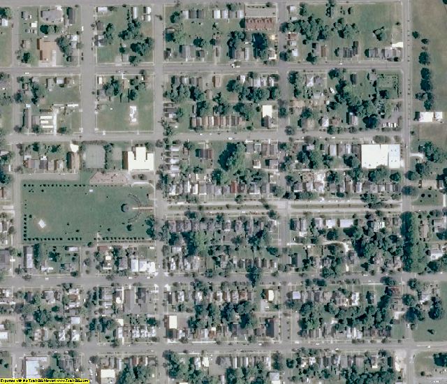 Northampton County, VA aerial photography detail