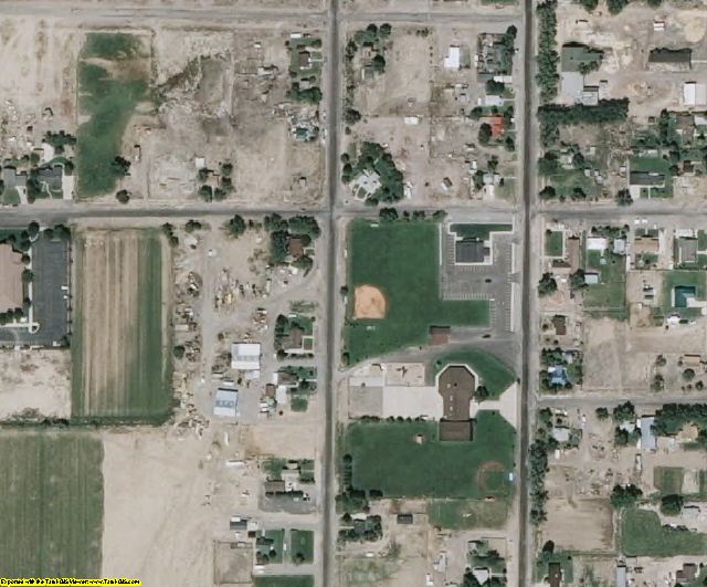 Piute County, UT aerial photography detail