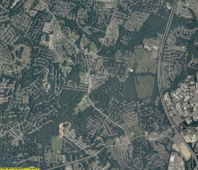 Spotsylvania County, Virginia aerial photography