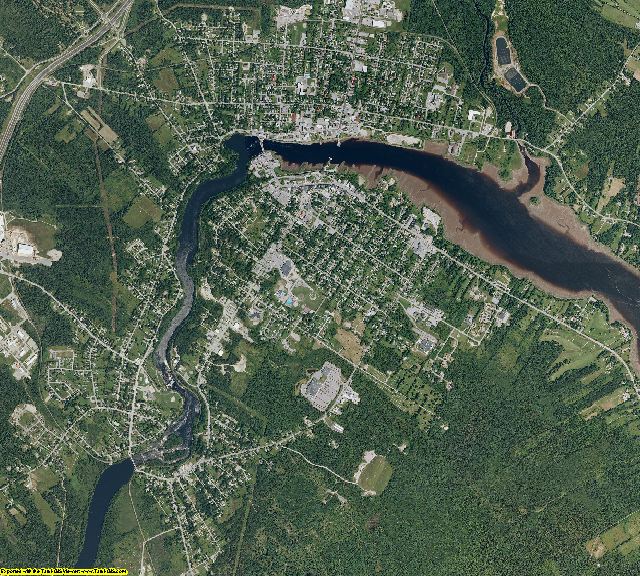 Washington County, Maine aerial photography