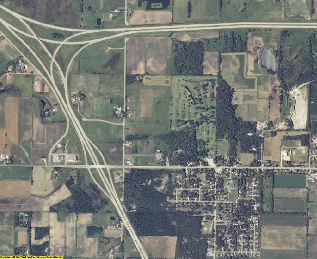 Winnebago County, Wisconsin aerial photography