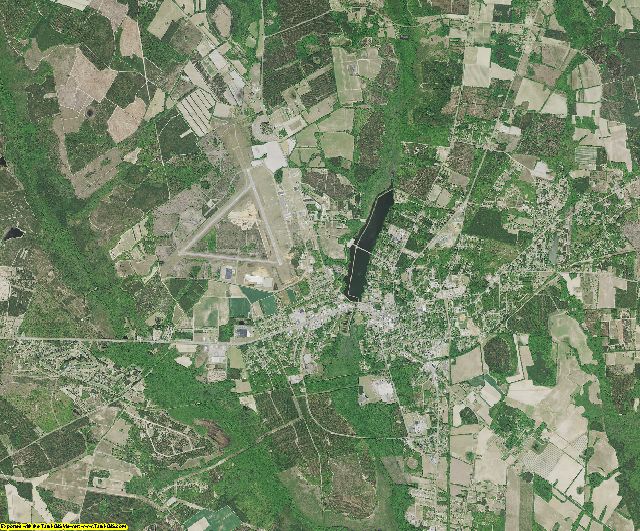 Barnwell County, South Carolina aerial photography