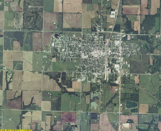 Cherokee County, Kansas aerial photography