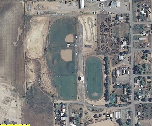 Dolores County, CO aerial photography detail