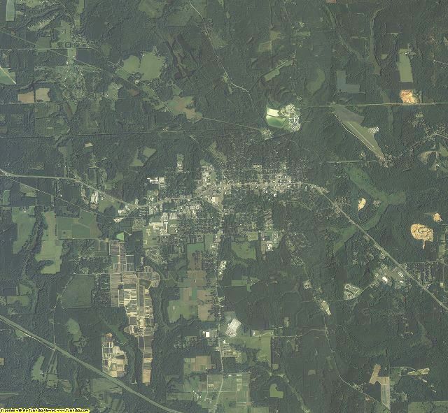Gadsden County, Florida aerial photography