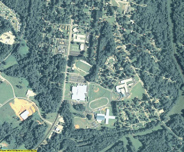 Greene County, GA aerial photography detail