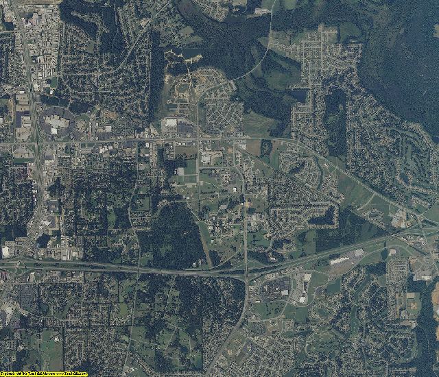 Montgomery County, Alabama aerial photography