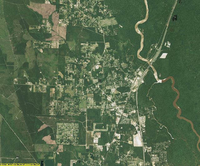 St. Tammany County, Louisiana aerial photography