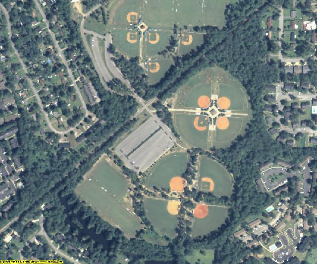 Thomas County, GA aerial photography detail