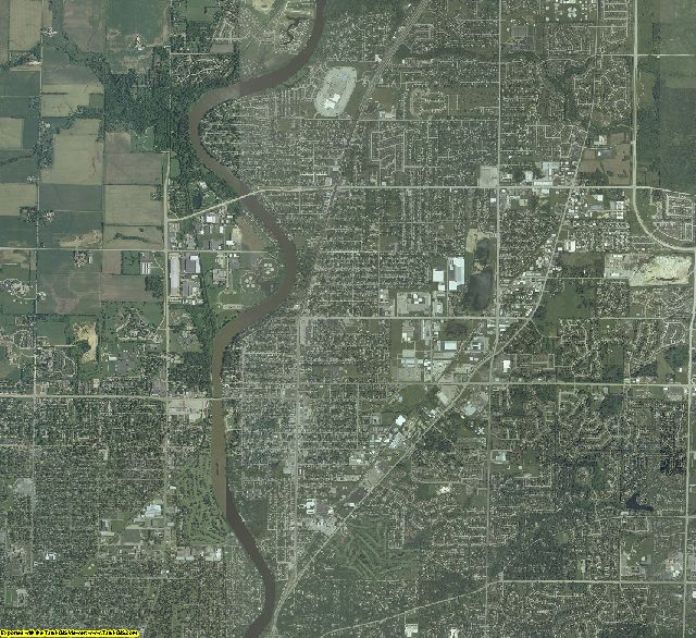 Winnebago County, Illinois aerial photography