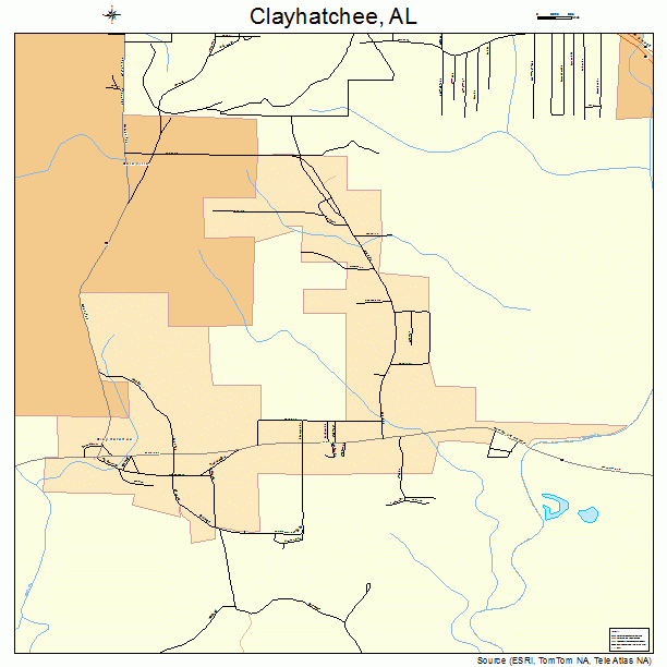 Clayhatchee, AL street map