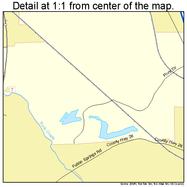 Alabaster, Alabama road map detail