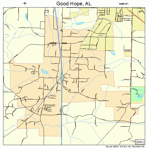 Good Hope, AL street map