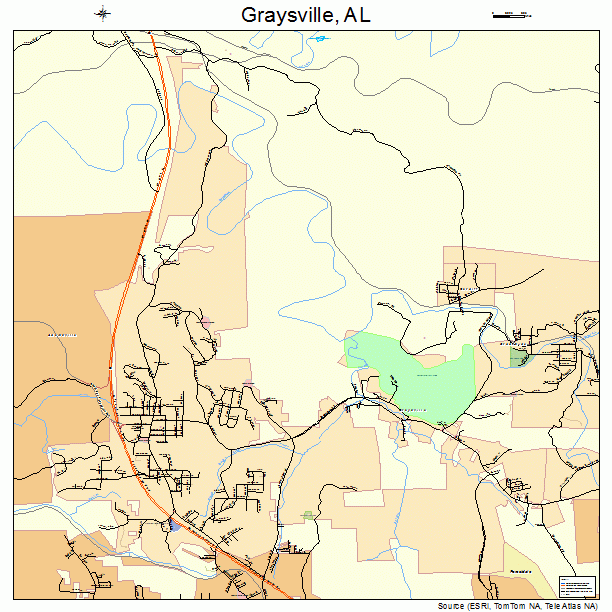 Graysville, AL street map