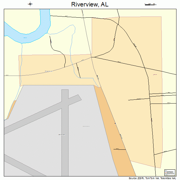 Riverview, AL street map