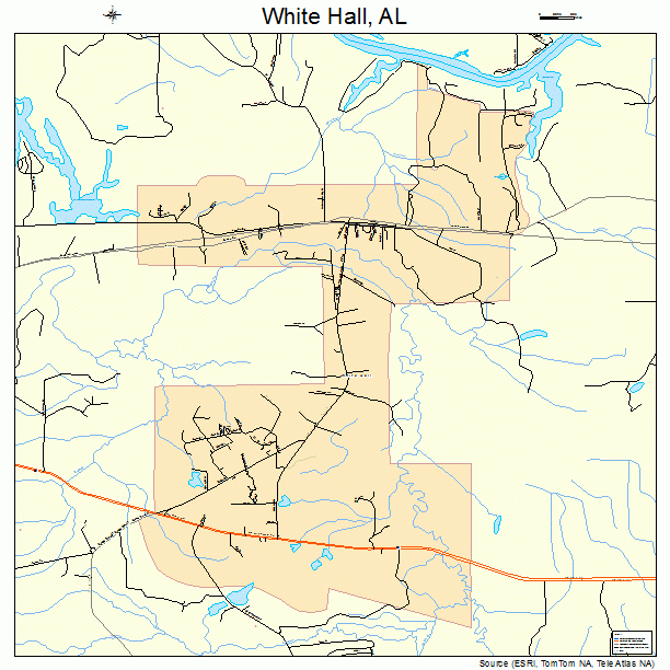 White Hall, AL street map