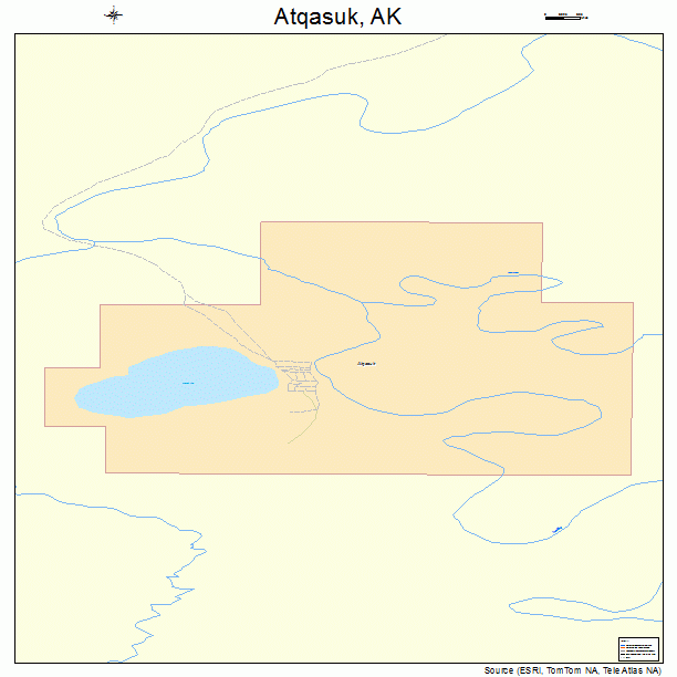 Atqasuk, AK street map