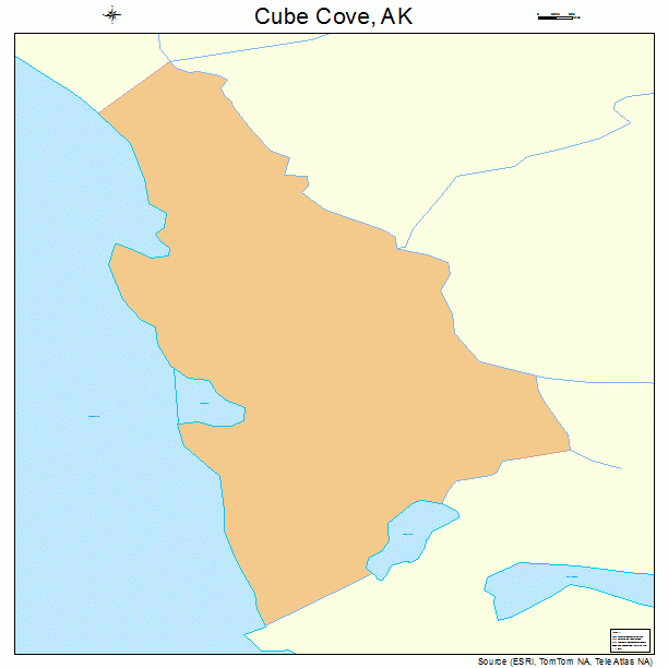 Cube Cove, AK street map