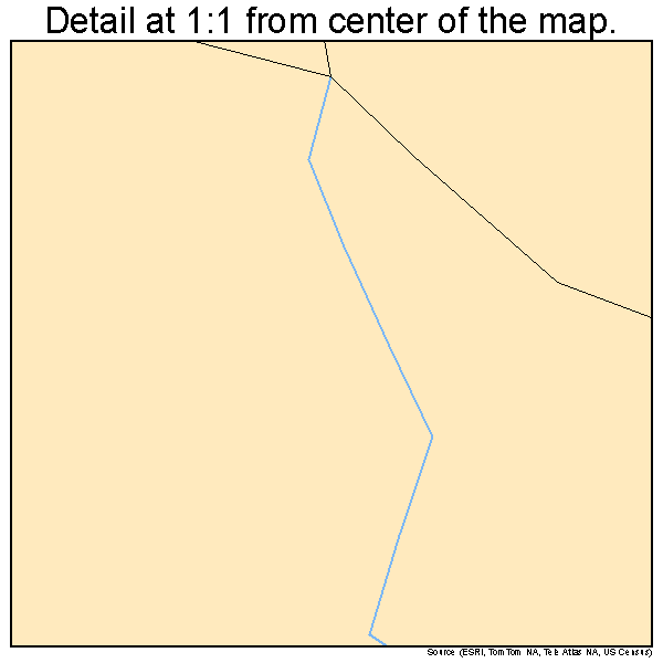 Kobuk, Alaska road map detail