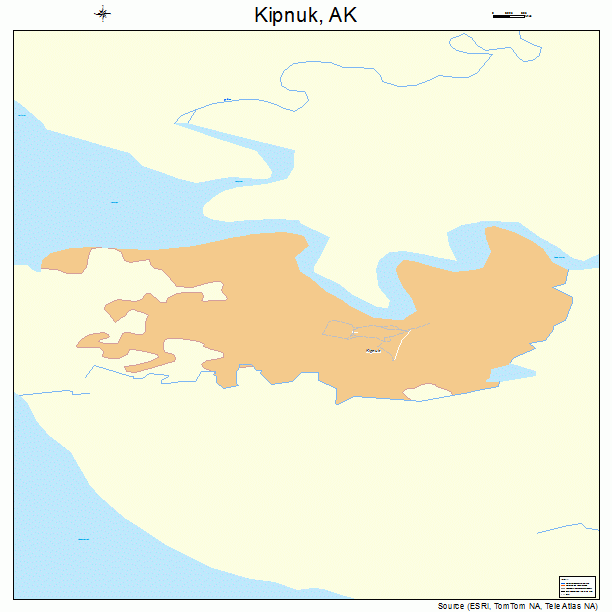 Kipnuk, AK street map