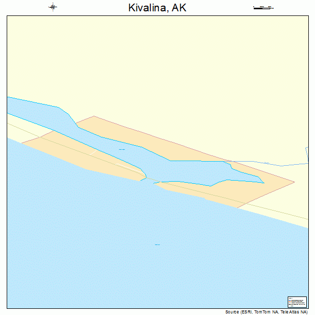 Kivalina, AK street map