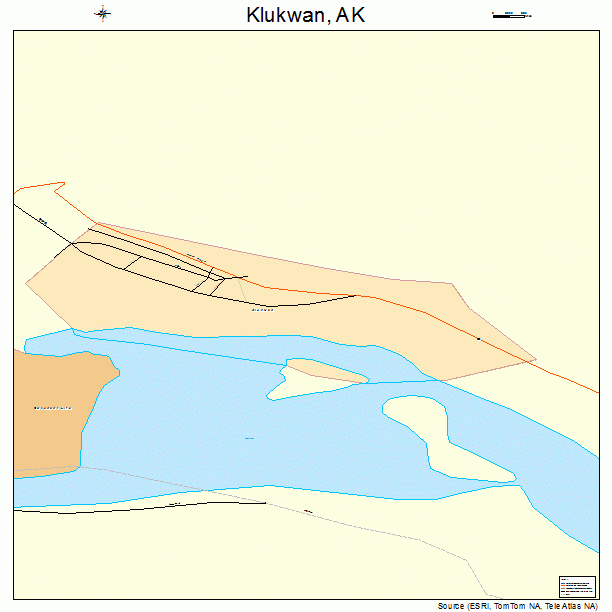 Klukwan, AK street map