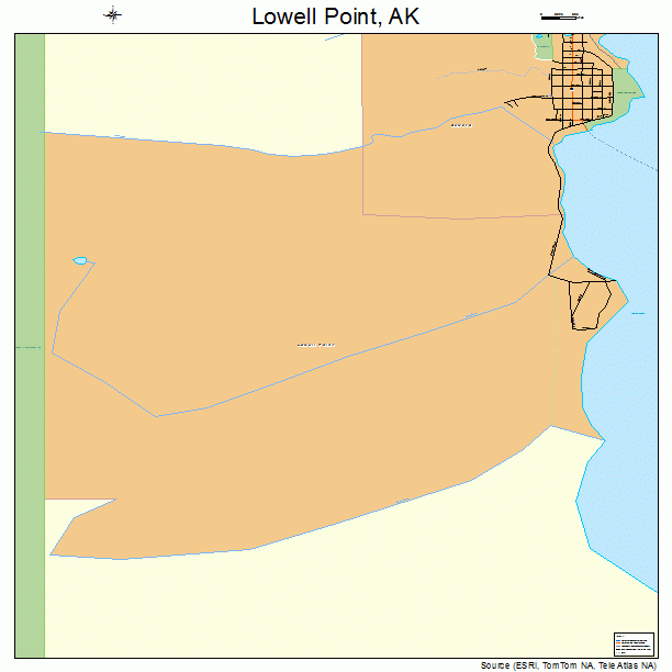 Lowell Point, AK street map