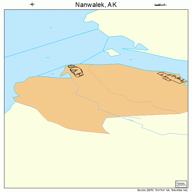 Nanwalek, AK street map