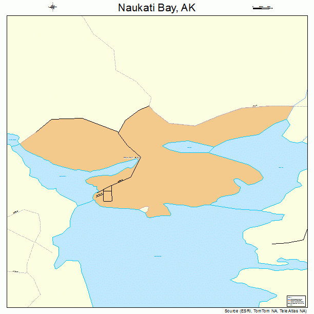 Naukati Bay, AK street map