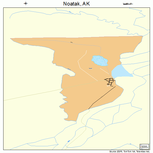 Noatak, AK street map