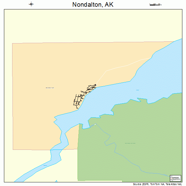 Nondalton, AK street map