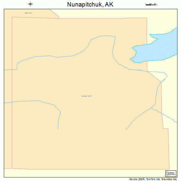 Nunapitchuk, AK street map