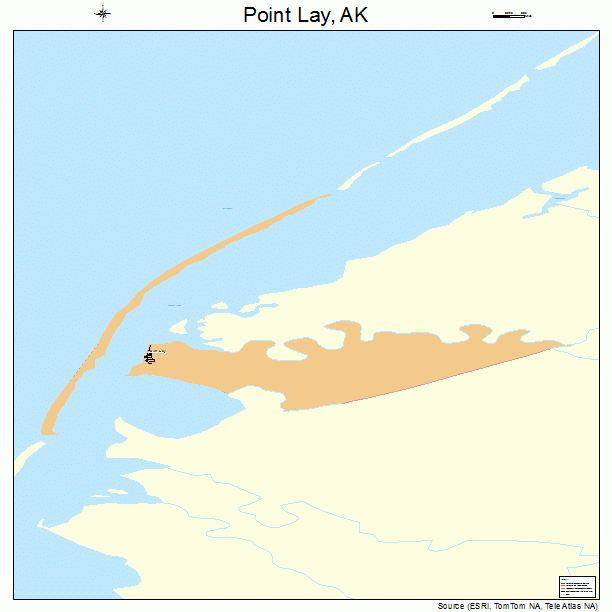 Point Lay, AK street map