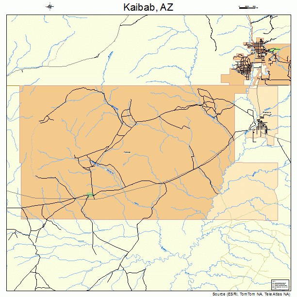 Kaibab, AZ street map