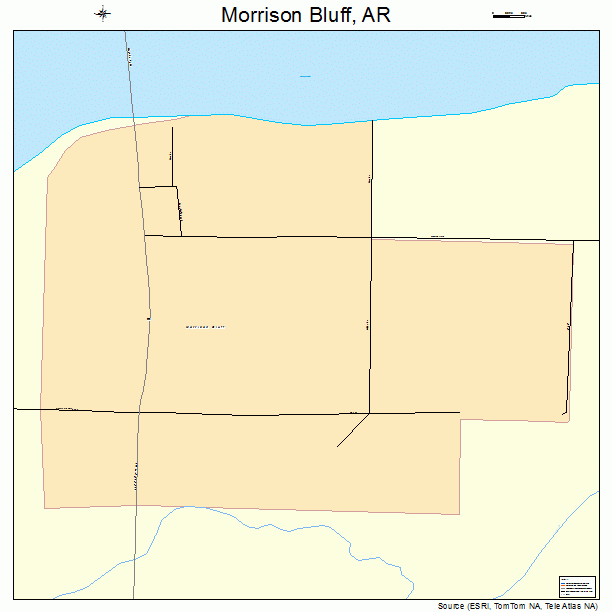 Morrison Bluff, AR street map