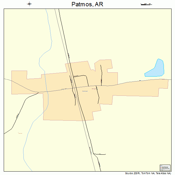 Patmos, AR street map