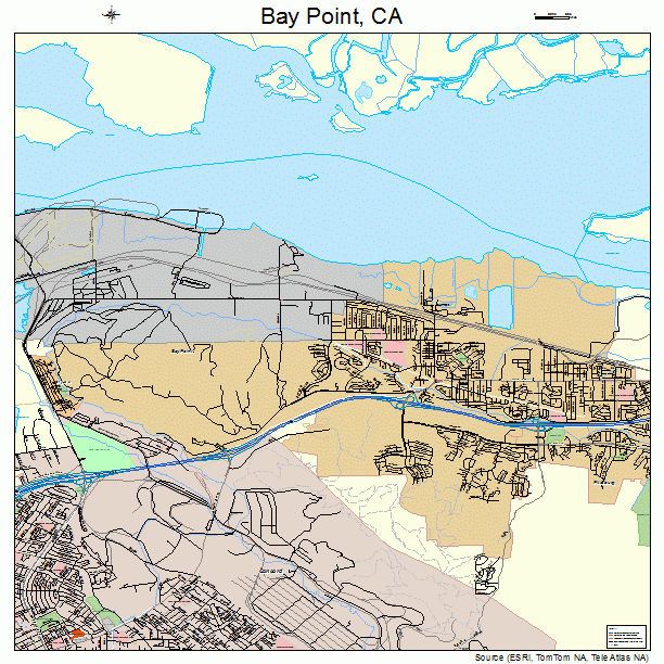 Bay Point, CA street map