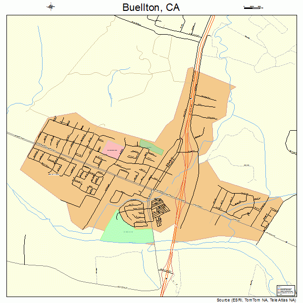 Buellton, CA street map