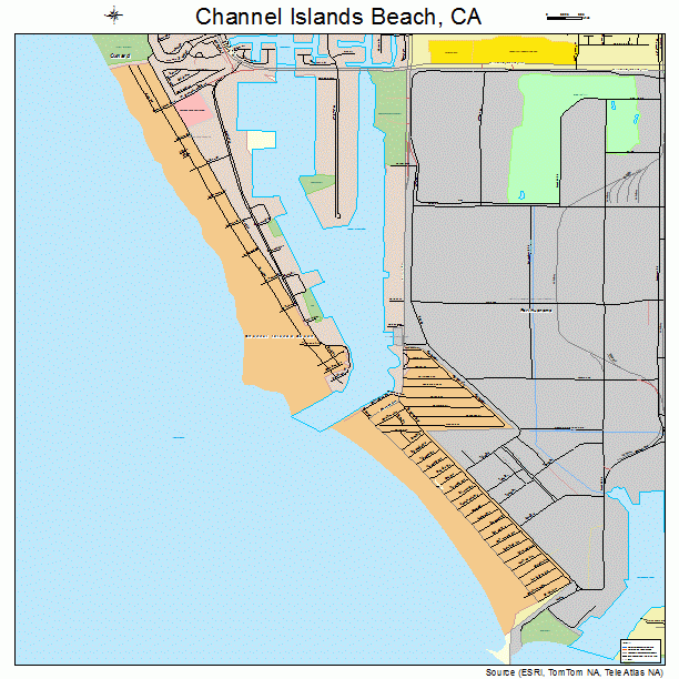 Channel Islands Beach, CA street map