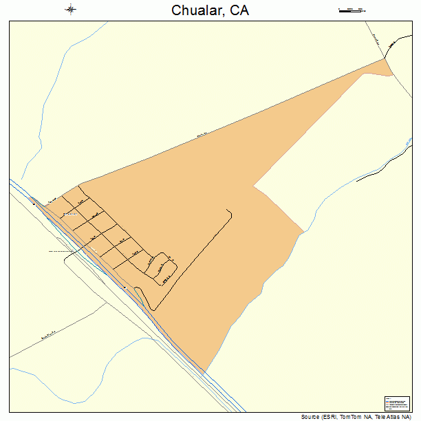 Chualar, CA street map
