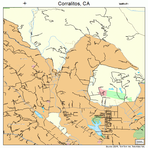 Corralitos, CA street map