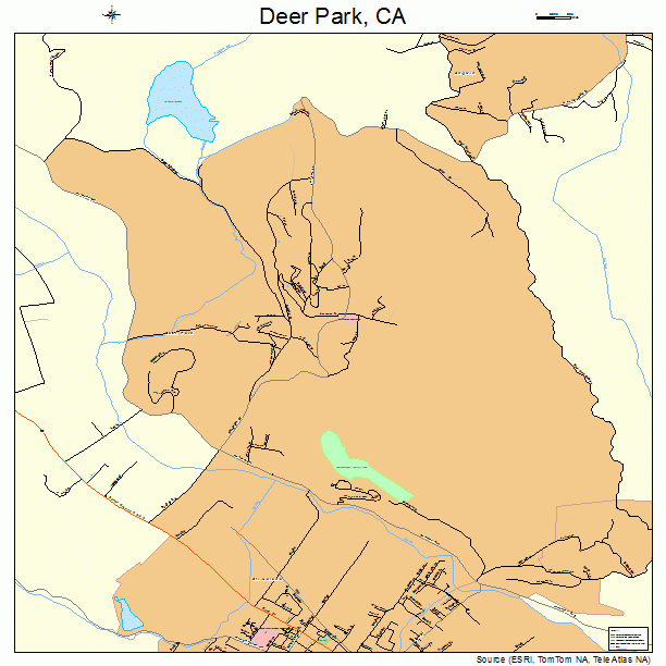 Deer Park, CA street map