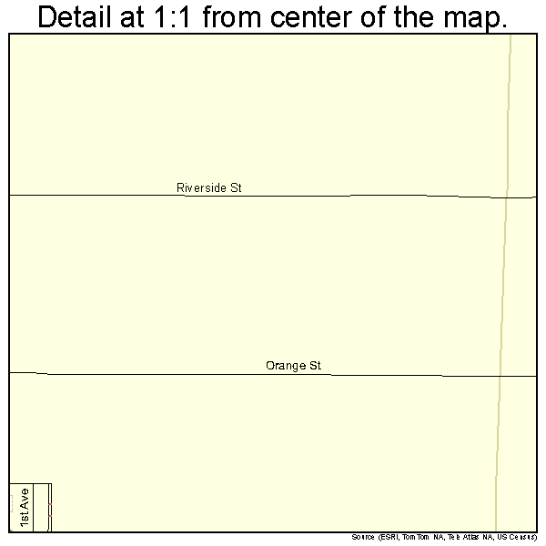 Shafter, California road map detail