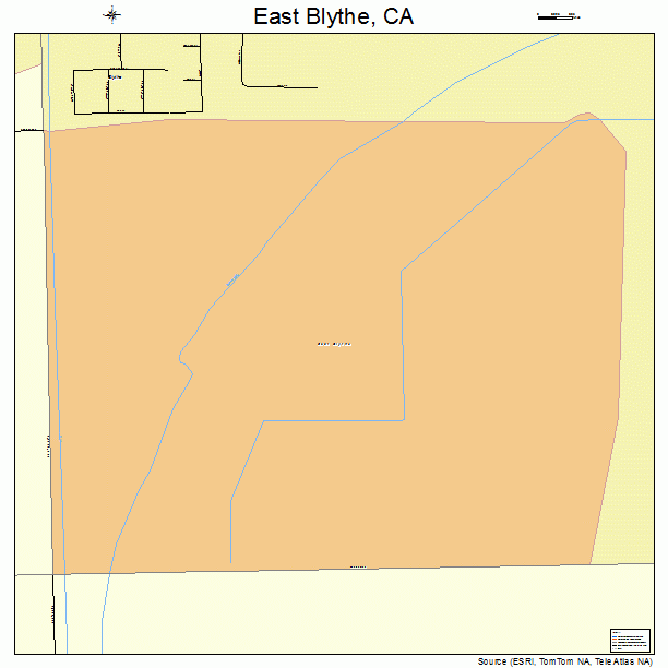 East Blythe, CA street map